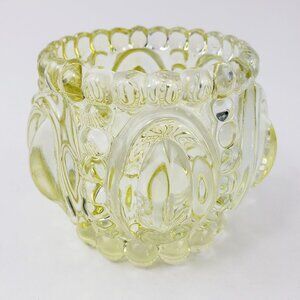 Vintage Yellow Bubble Glass Votive Candle Holder By Pier 1 Imports